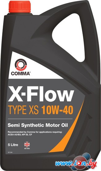 Моторное масло Comma X-Flow Type XS 10W-40 5л в Бресте