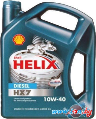 Моторное масло Shell Helix Diesel HX7 10W-40 4л в Могилёве