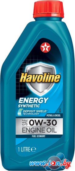 Моторное масло Texaco Havoline Energy 0W-30 1л в Бресте