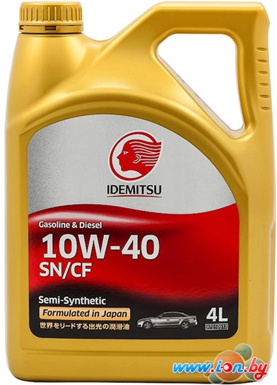 Моторное масло Idemitsu 10W-40 SN/CF 4л в Могилёве
