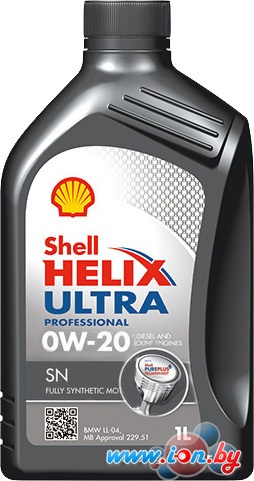 Моторное масло Shell Helix Ultra SN 0W-20 1л в Гомеле