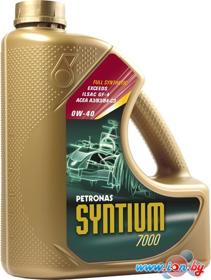 Моторное масло Petronas Syntium 7000 0W-40 4л в Витебске