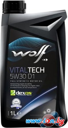 Моторное масло Wolf VitalTech 5W-30 D1 1л в Бресте