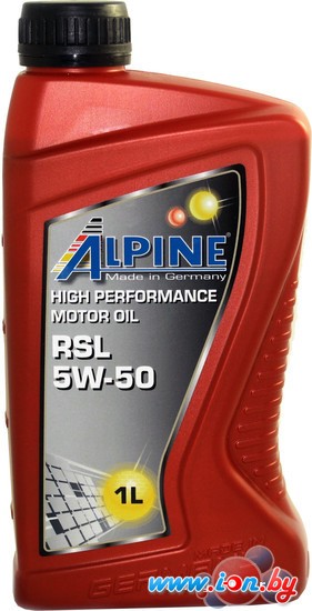 Моторное масло Alpine RSL 5W-30 GM 1л в Гомеле