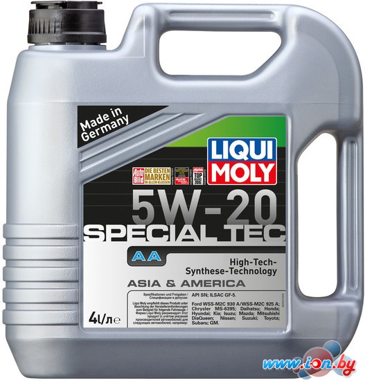 Моторное масло Liqui Moly Special Tec AA 5W-20 4л в Бресте