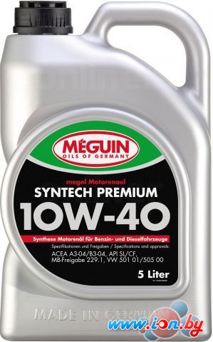 Моторное масло Meguin Megol Syntech Premium 10W-40 1л [4339] в Гомеле