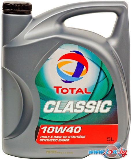 Моторное масло Total Classic 10W-40 5л в Бресте