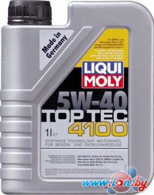 Моторное масло Liqui Moly TOP TEC 4100 5W-40 1л в Витебске