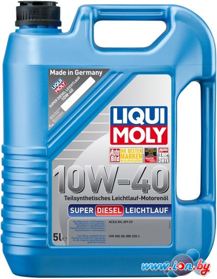 Моторное масло Liqui Moly Super Diesel Leichtlauf 10W-40 5л в Витебске