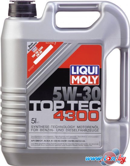 Моторное масло Liqui Moly TOP TEC 4300 5W-30 5л в Могилёве