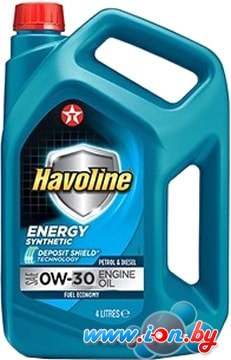 Моторное масло Texaco Havoline Energy 0W-30 4л в Бресте