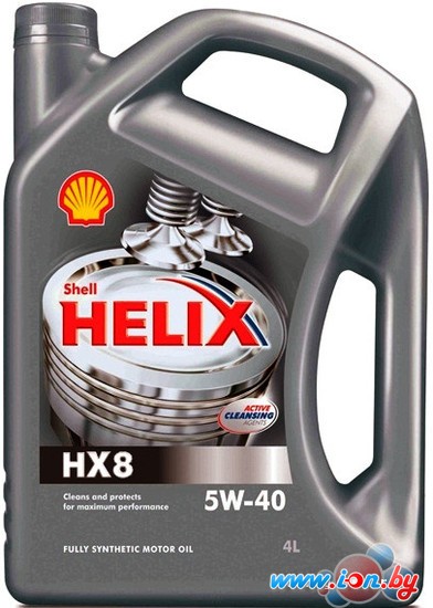 Моторное масло Shell Helix HX8 5W-40 4л в Гродно