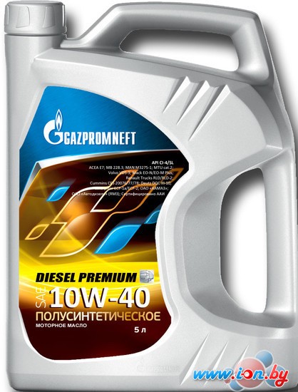 Моторное масло Gazpromneft Diesel Premium 10W-40 5л в Витебске