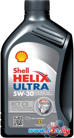 Моторное масло Shell Helix Ultra ECT C3 5W-30 1л в Бресте