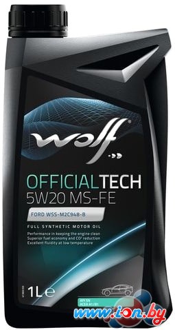 Моторное масло Wolf OfficialTech 5W-20 MS-FE 1л в Гродно