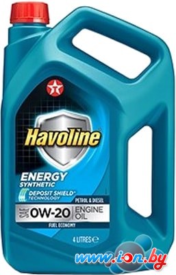 Моторное масло Texaco Havoline Energy 0W-20 4л в Могилёве