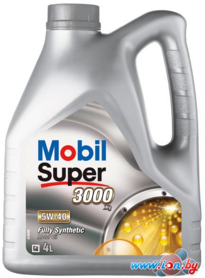 Моторное масло Mobil 5W-40 Super 3000 X1 4л в Гомеле