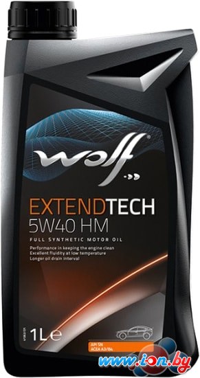 Моторное масло Wolf ExtendTech 5W-40 HM 1л в Витебске