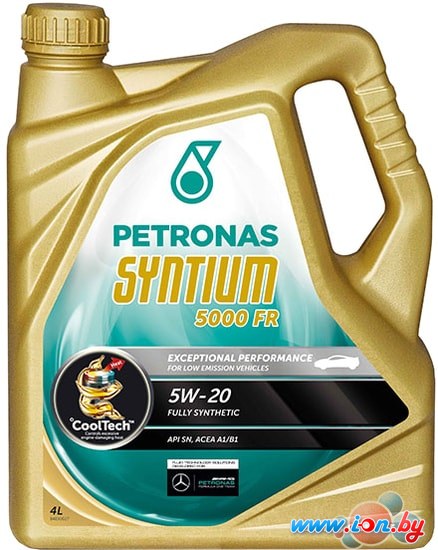Моторное масло Petronas Syntium 5000 FR 5W-20 4л в Гомеле
