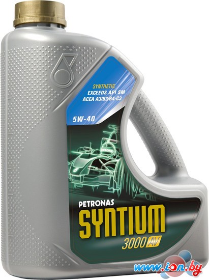 Моторное масло Petronas Syntium 3000 АV 5W-40 505.01 4л в Бресте