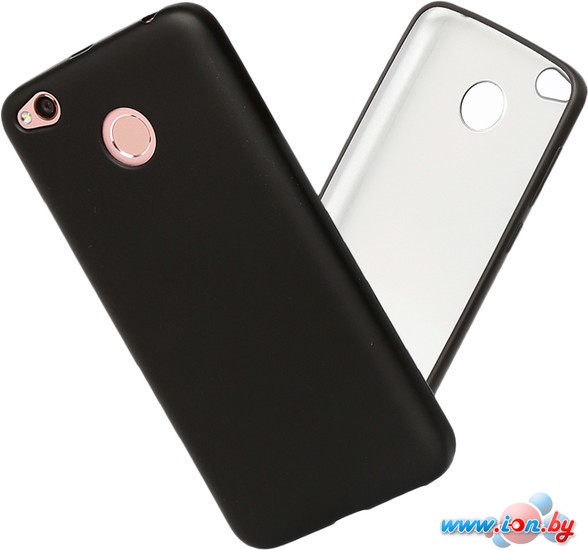 Чехол Case Deep Matte для Xiaomi Redmi 4X (черный) в Гродно