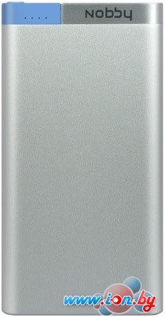 Портативное зарядное устройство Nobby Metallic 031-001 (серебристый) в Бресте