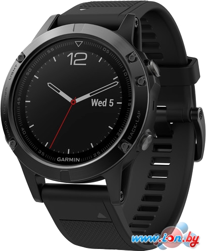 Умные часы Garmin Fenix 5 Sapphire 47mm (черный/черный) [010-01688-11] в Бресте