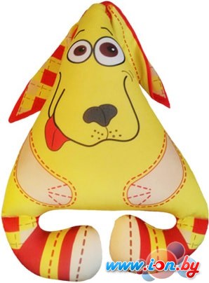 Мягкая игрушка Мнушки Собака ушастик (желтый) в Гродно