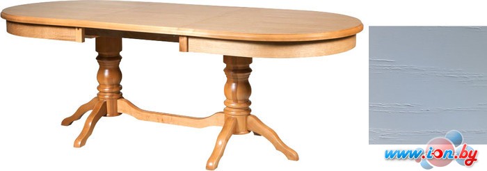 Обеденный стол Мебель-класс Зевс ОРО-02 (белый) в Могилёве