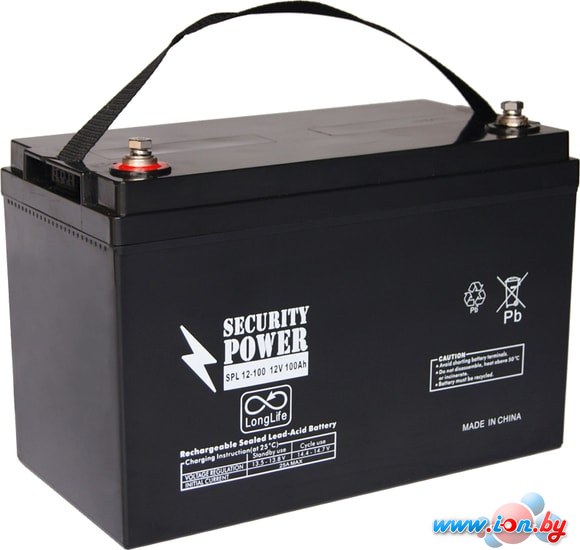 Аккумулятор для ИБП Security Power SPL 12-100 (12В/100 А·ч) в Бресте