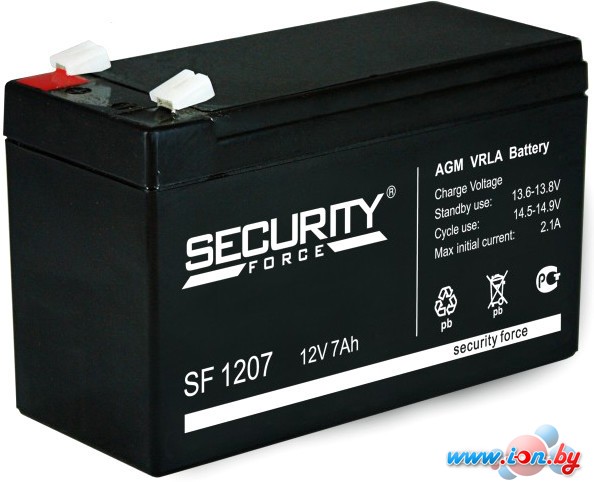 Аккумулятор для ИБП Security Force SF 1207 (12В/7 А·ч) в Гродно