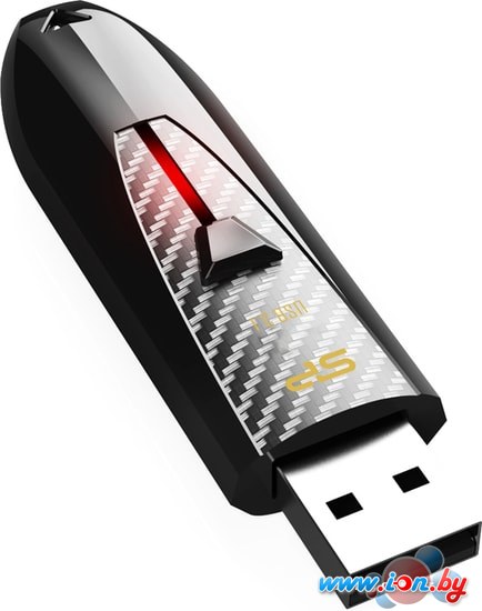 USB Flash Silicon-Power Blaze B25 64GB (черный) в Гродно