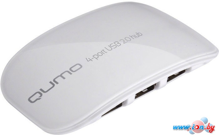 USB-хаб QUMO White Line 4-port USB2.0 Hub в Гомеле