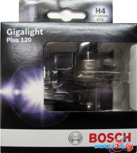 Галогенная лампа Bosch H4 Gigalight Plus 120 2шт [1987301106] в Гомеле