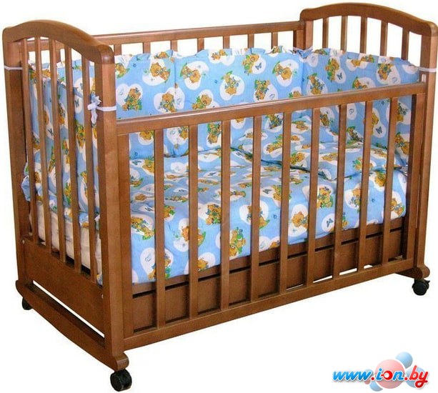 Детская кроватка Фея 603 (темный мед) в Гомеле
