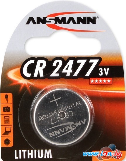 Батарейки Ansmann CR2477 [1516-0010] в Могилёве