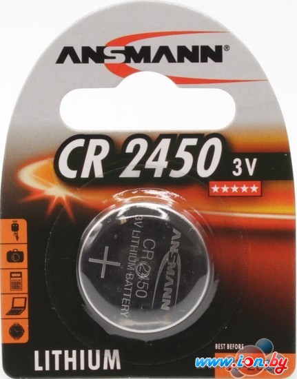 Батарейки Ansmann CR2450 [5020112] в Витебске