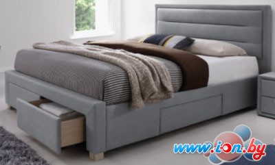 Кровать Signal Ines 160x200 (серый) в Гродно