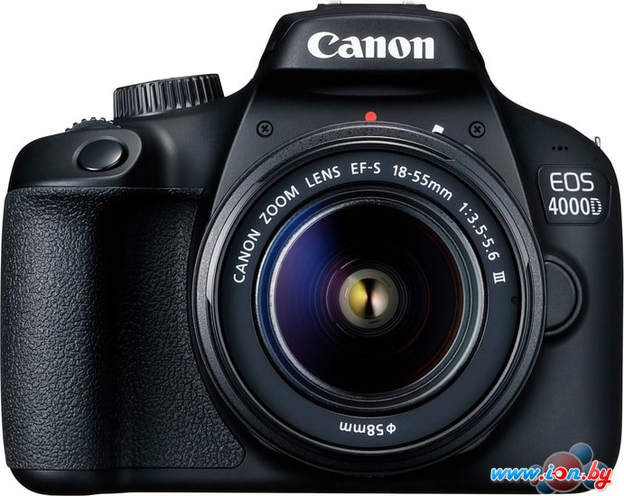 Фотоаппарат Canon EOS 4000D Double Kit 18-55mm III + 75-300 III в Бресте