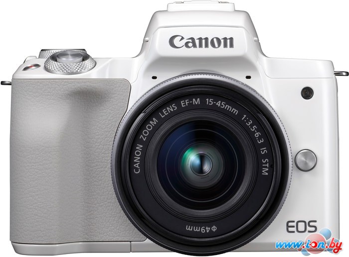 Фотоаппарат Canon EOS M50 Kit 15-45mm (белый) в Могилёве