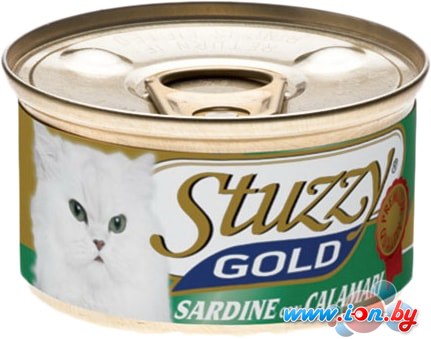 Корм для кошек Stuzzy Gold с сардинами и кальмарами 0.085 кг в Минске