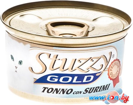 Корм для кошек Stuzzy Gold с тунцом и крабовыми палочками 0.085 кг в Минске