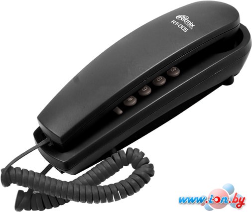 Проводной телефон Ritmix RT-005 (черный) в Бресте
