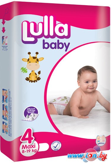 Подгузники Lulla Baby Maxi 8-19 кг (60 шт) в Могилёве