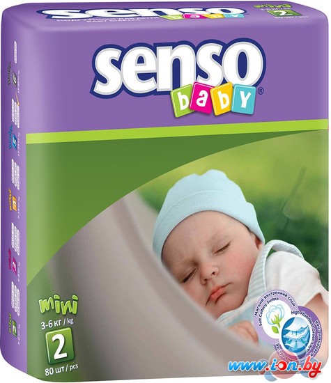 Подгузники Senso Baby Mini 2 (80 шт) в Могилёве