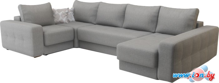 П-образный диван Савлуков-Мебель Меркури 0363 (серый) в Бресте