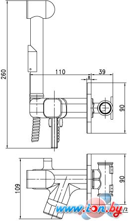 Смеситель Lemark Solo LM7165C в Гомеле