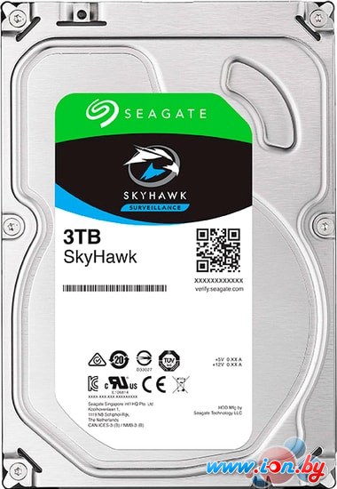 Жесткий диск Seagate Skyhawk 3TB ST3000VX009 в Бресте