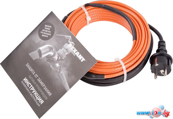 Саморегулирующийся кабель Rexant 10HTM2-CT 15 м 150 Вт в Гродно