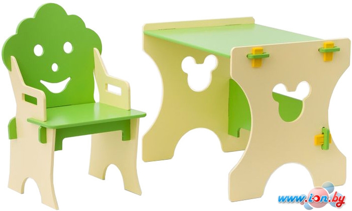 Детский стол Столики Детям Гном СБ-4 (салатовый/бежевый) в Гомеле